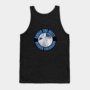 SKI THE WEST- DENVER COLORADO Tank Top